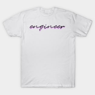 engineer (purple) T-Shirt